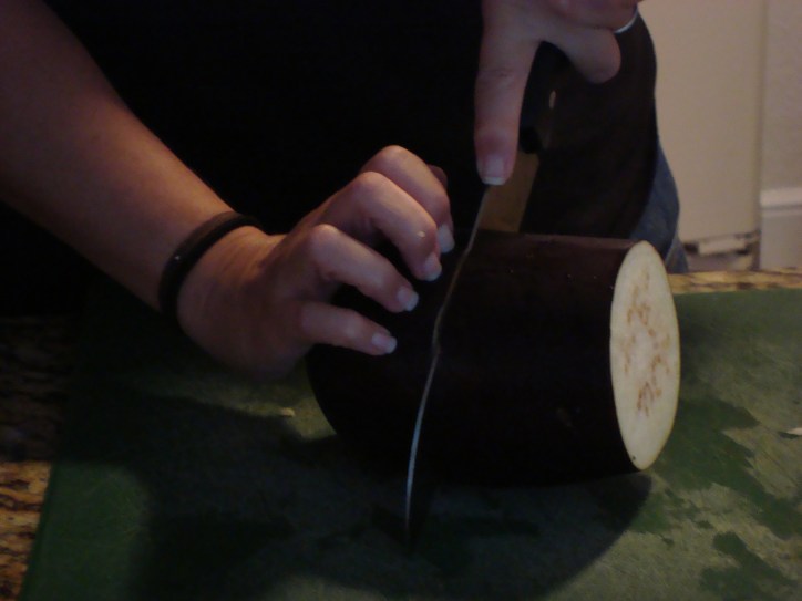 How to Chop Eggplant