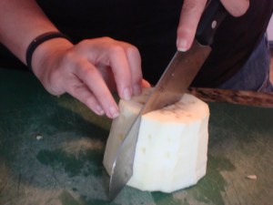 How to Chop Eggplant